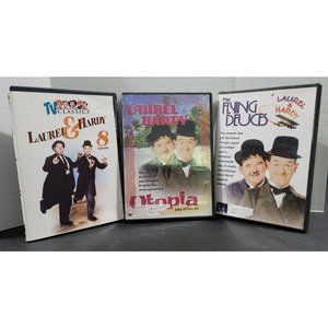 Laurel & Hardy DVD Bundle Including: The Flying Deuces, Utopia & TV Classics